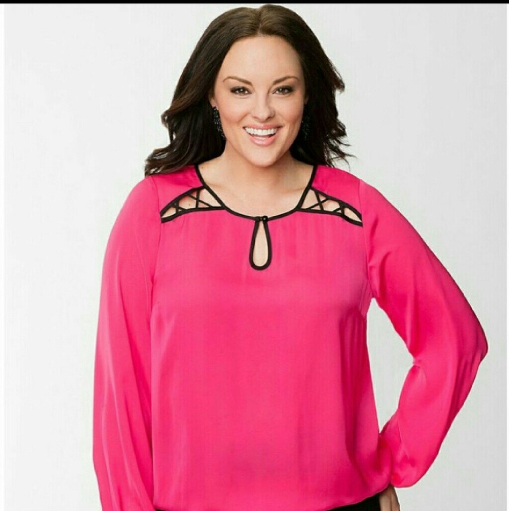 Lane Bryant beautiful blouse. NWOT